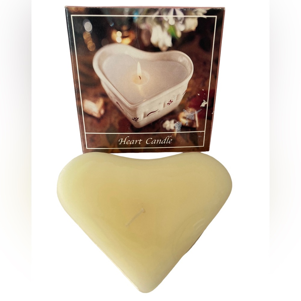 Longaberger Heart Candle REFILL Item 74721 for 2000‎ Heart Dish. NOS Sealed